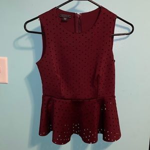 Maroon Blouse